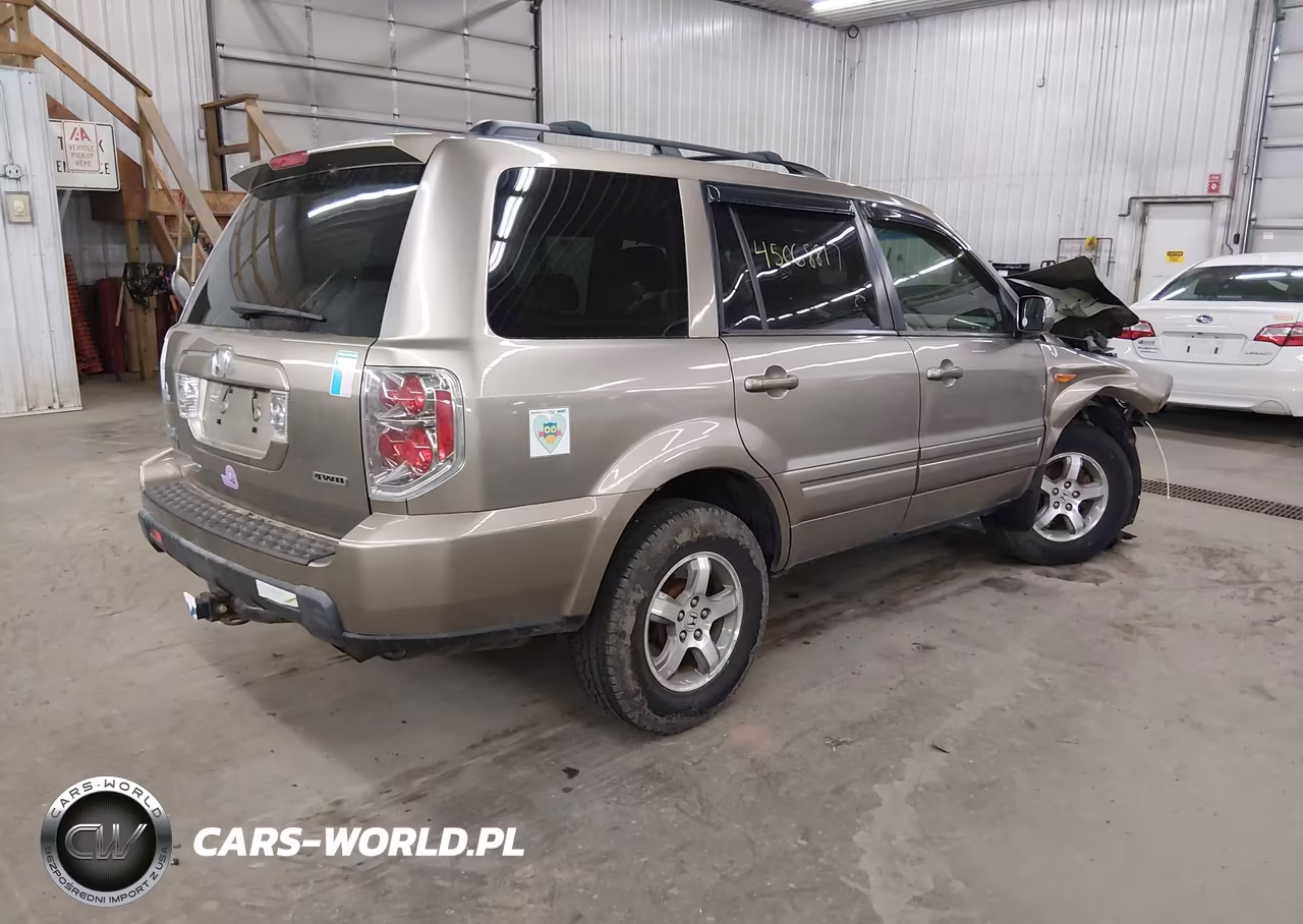 2008 Honda Pilot Ex-L VIN:5FNYF18538B041422 - 4