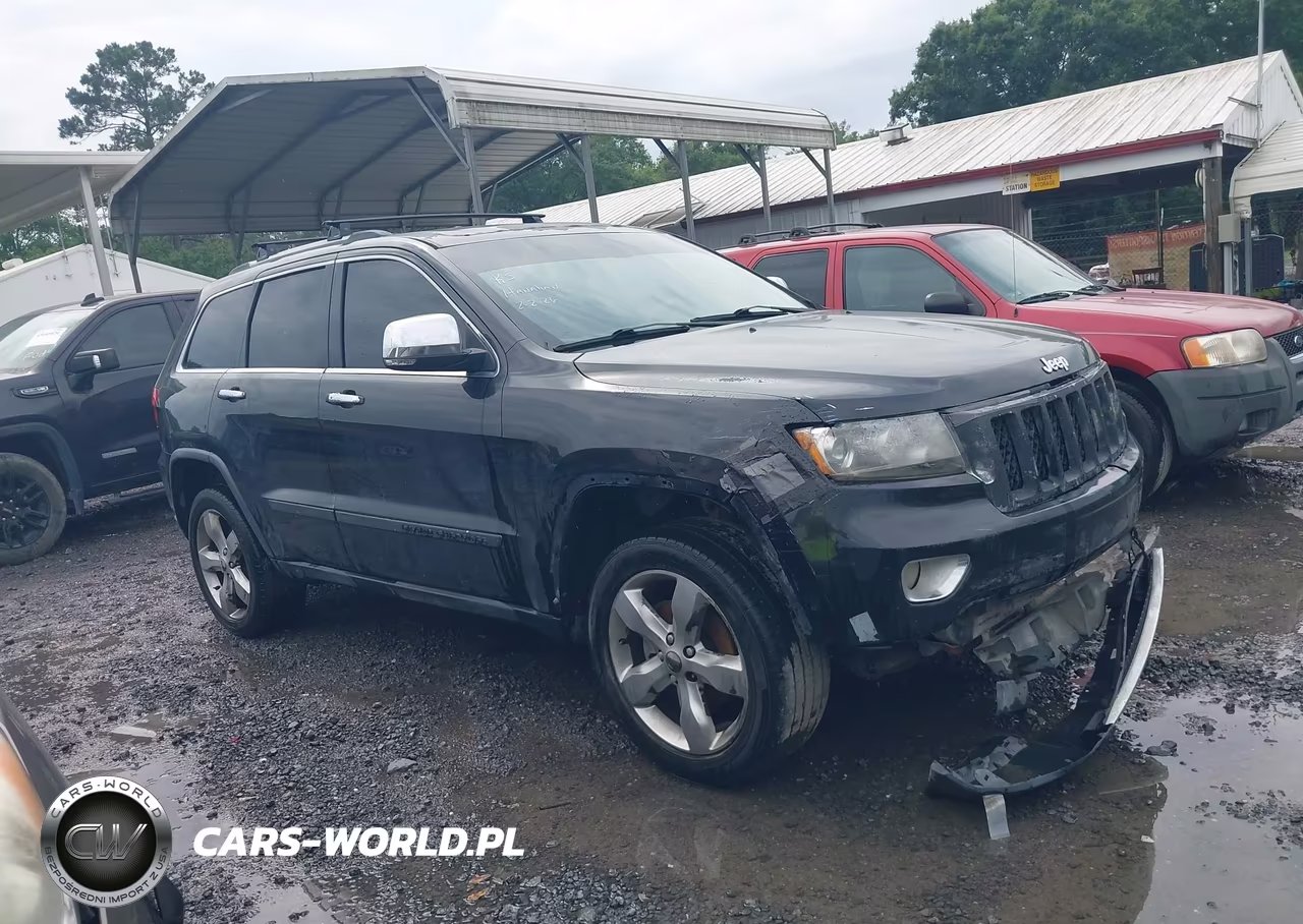 2013 Jeep Grand Cherokee Overland VIN:1C4RJECG8DC644781 - 13