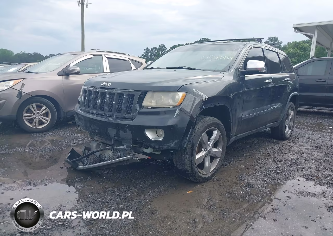 2013 Jeep Grand Cherokee Overland VIN:1C4RJECG8DC644781 - 2