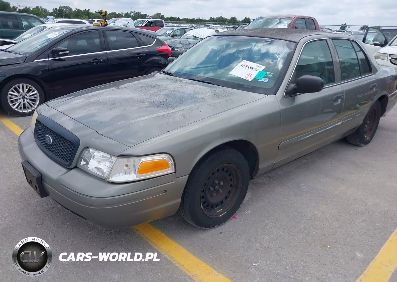 2001 Ford Crown Victoria Police Interceptor VIN:2FAFP71W51X159350 - 2