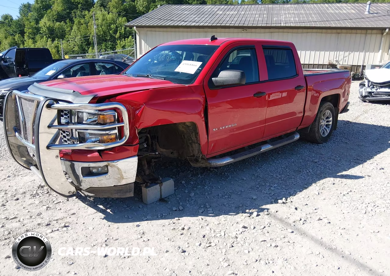2014 Chevrolet Silverado 1500 1Lt VIN:3GCUKREC1EG570210 - 2
