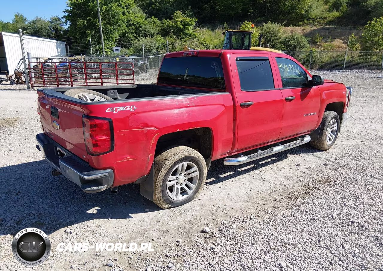 2014 Chevrolet Silverado 1500 1Lt VIN:3GCUKREC1EG570210 - 4