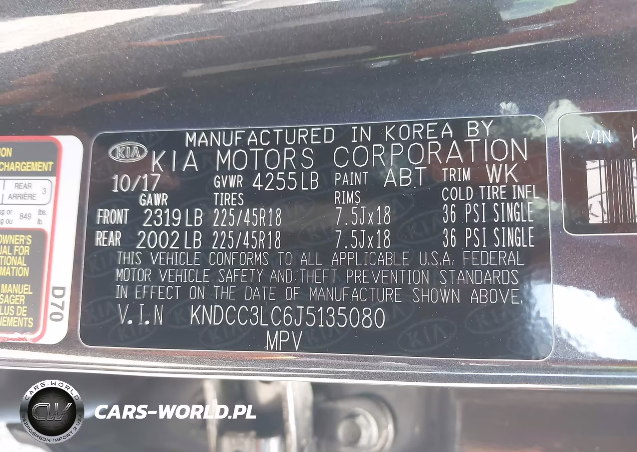 2018 Kia Niro Ex VIN:KNDCC3LC6J5135080 - 9
