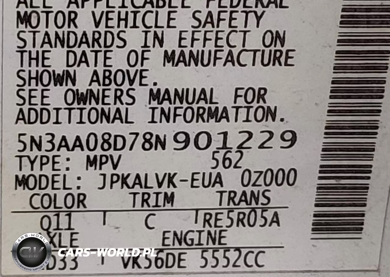 2008 Infiniti Qx56 VIN:5N3AA08D78N901229 - 9