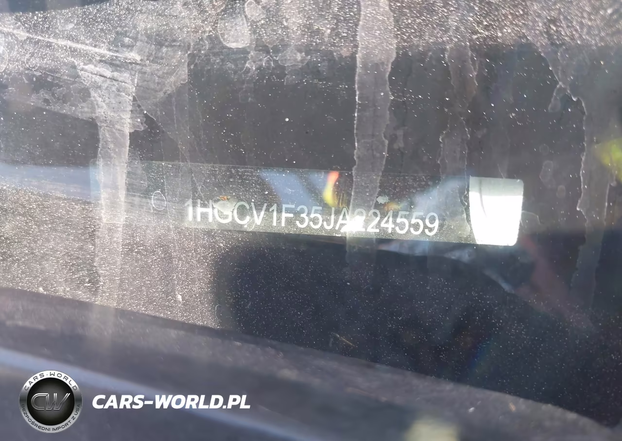 2018 Honda Accord Sport VIN:1HGCV1F35JA224559 - 9