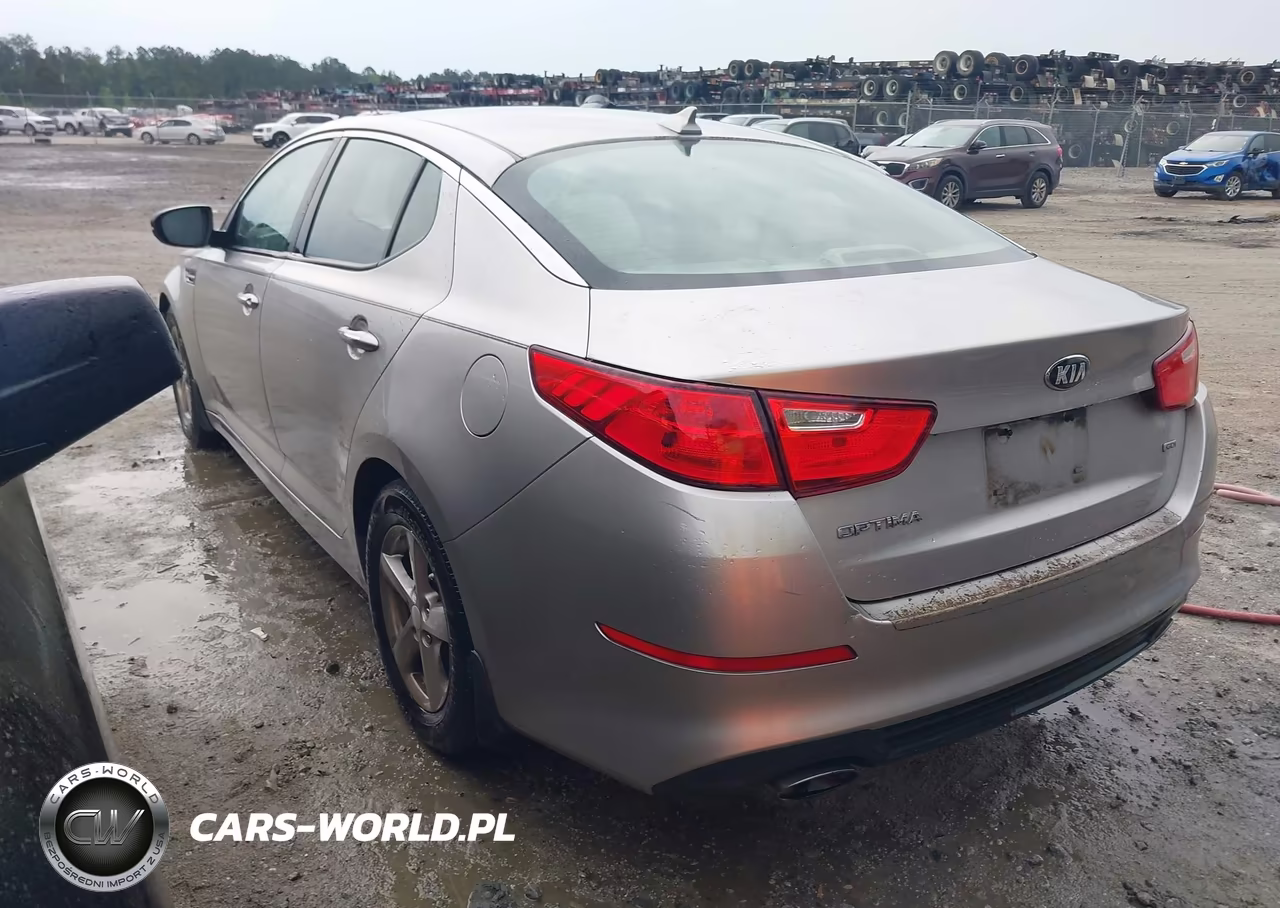 2014 Kia Optima Lx VIN:5XXGM4A76EG290658 - 3