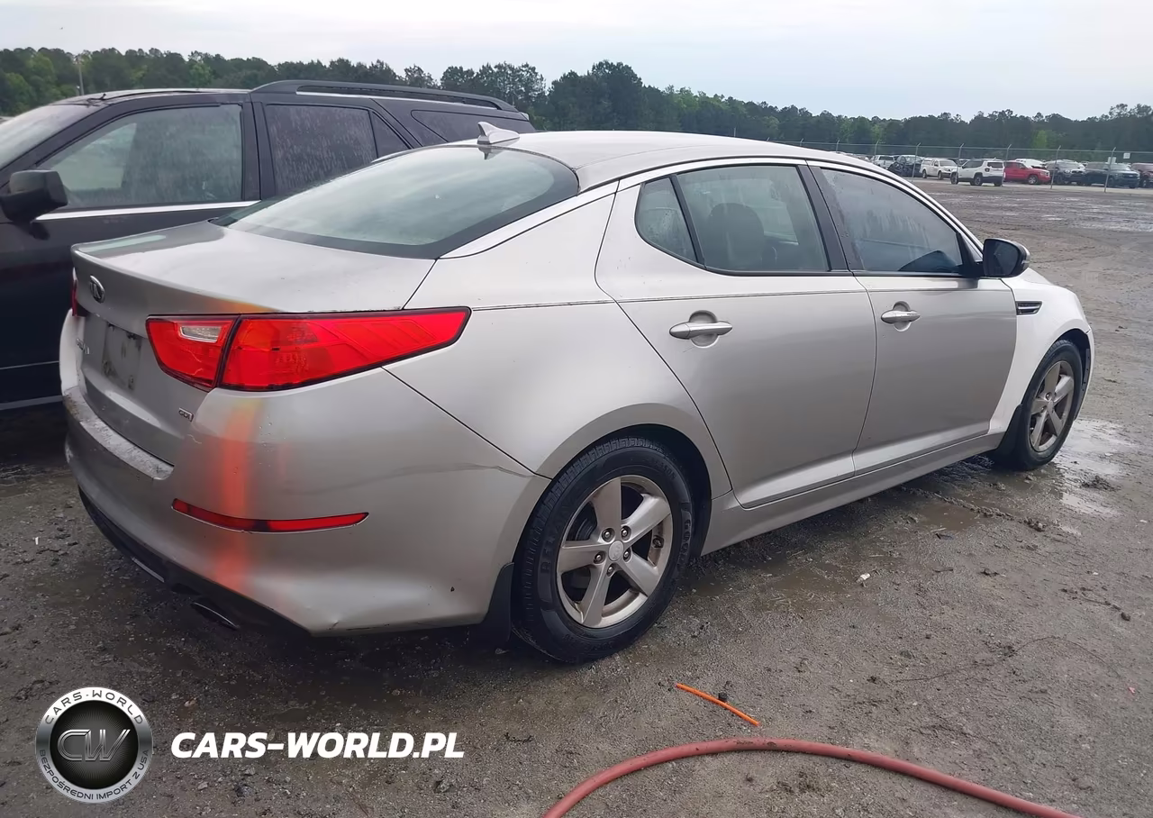 2014 Kia Optima Lx VIN:5XXGM4A76EG290658 - 4