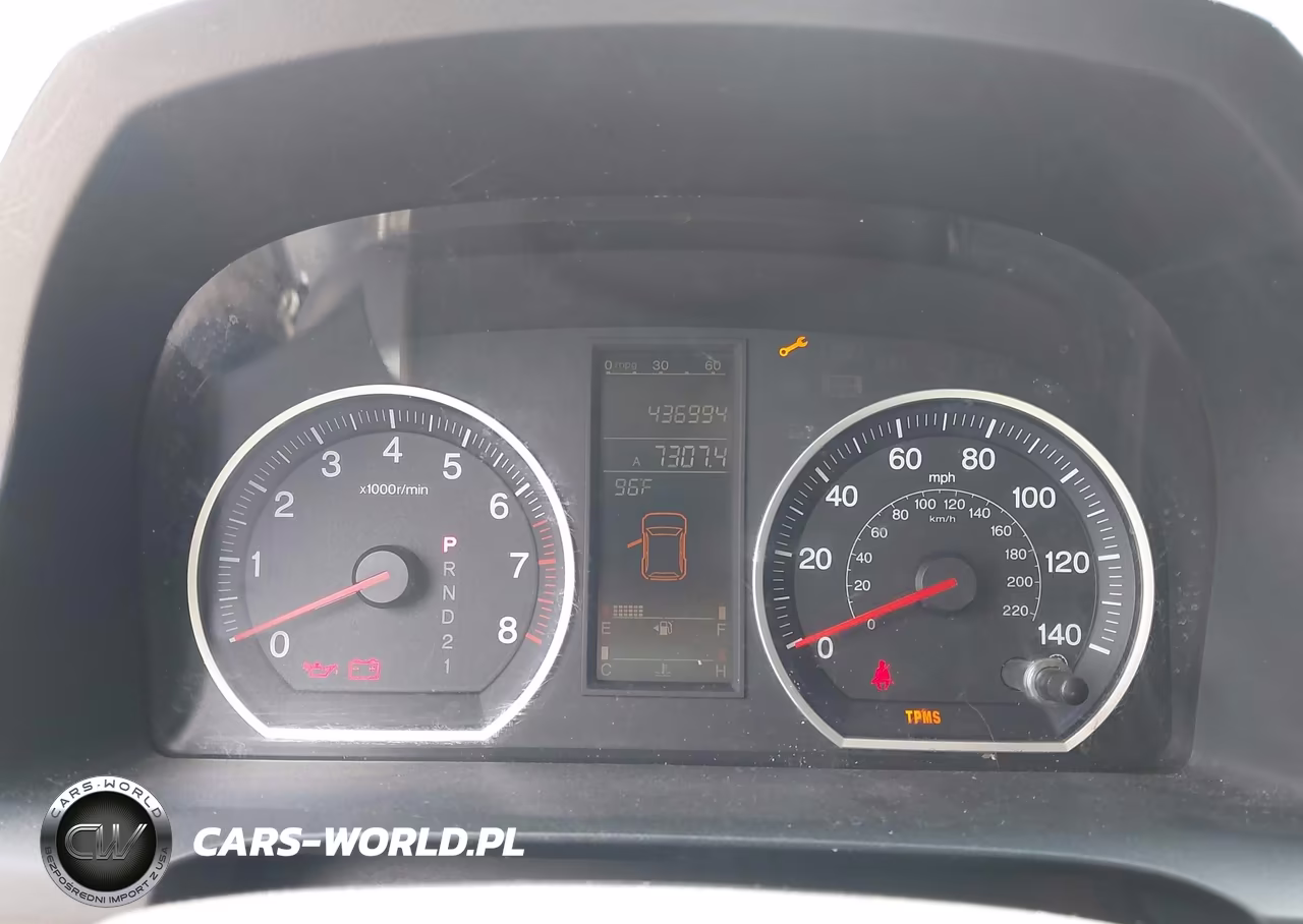 2008 Honda Cr-V Ex-L VIN:5J6RE48768L024776 - 7