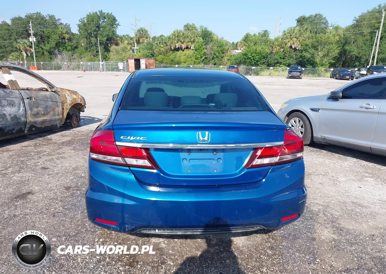 2013 Honda Civic Lx VIN:19XFB2F57DE086875 - 16