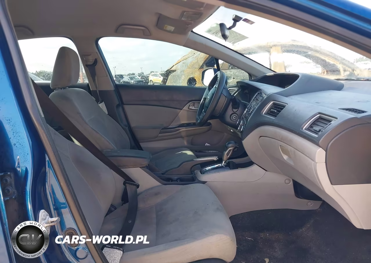2013 Honda Civic Lx VIN:19XFB2F57DE086875 - 5