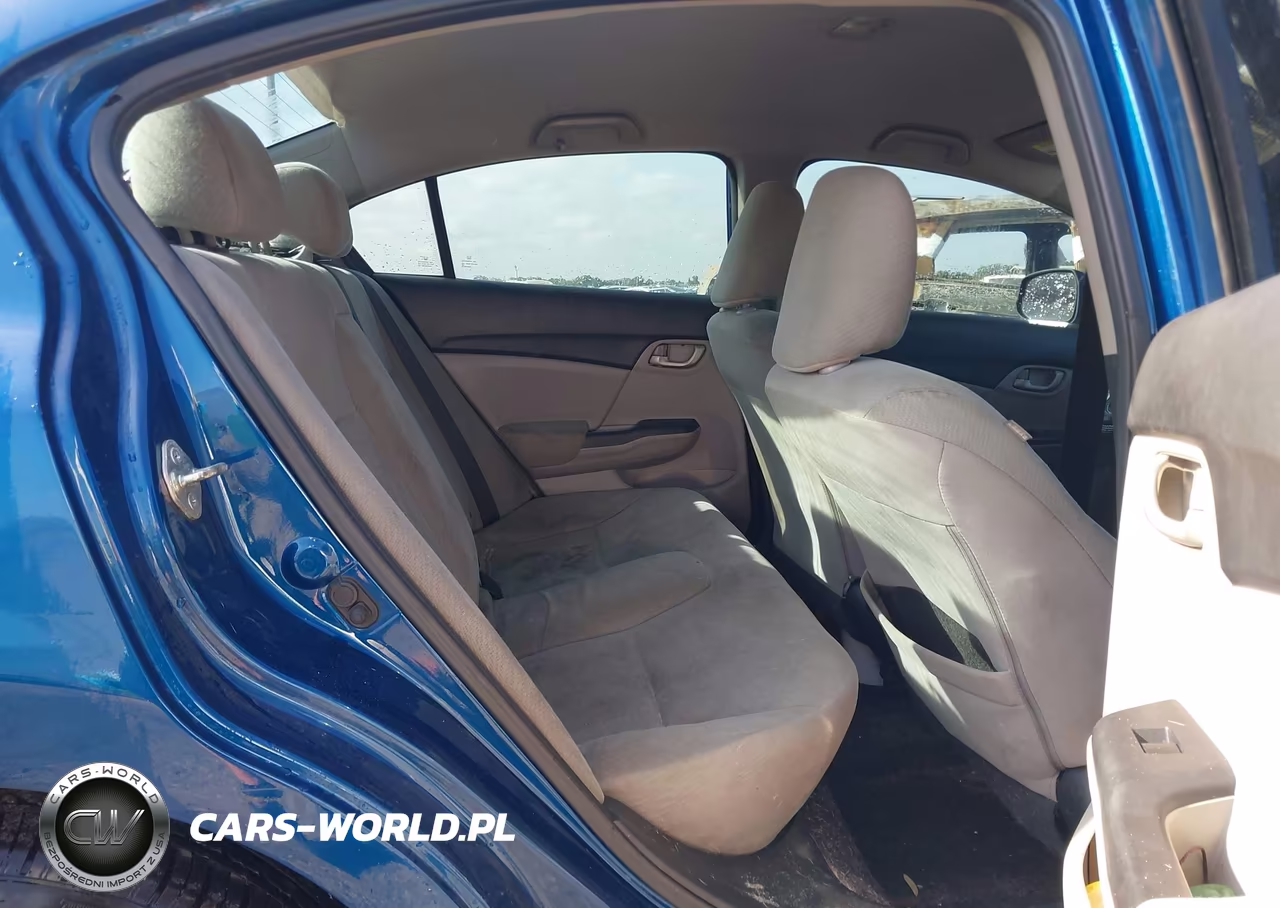 2013 Honda Civic Lx VIN:19XFB2F57DE086875 - 8