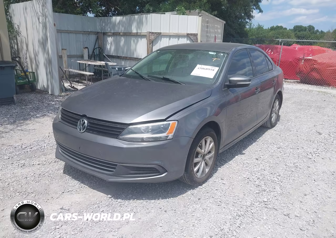 2011 Volkswagen Jetta 2.5L Se VIN:3VWDX7AJ9BM110460 - 2