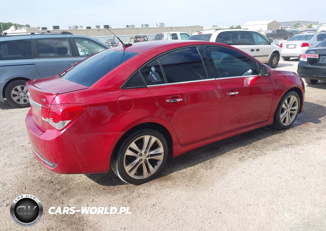 2014 Chevrolet Cruze Ltz VIN:1G1PG5SB3E7336013 - 4