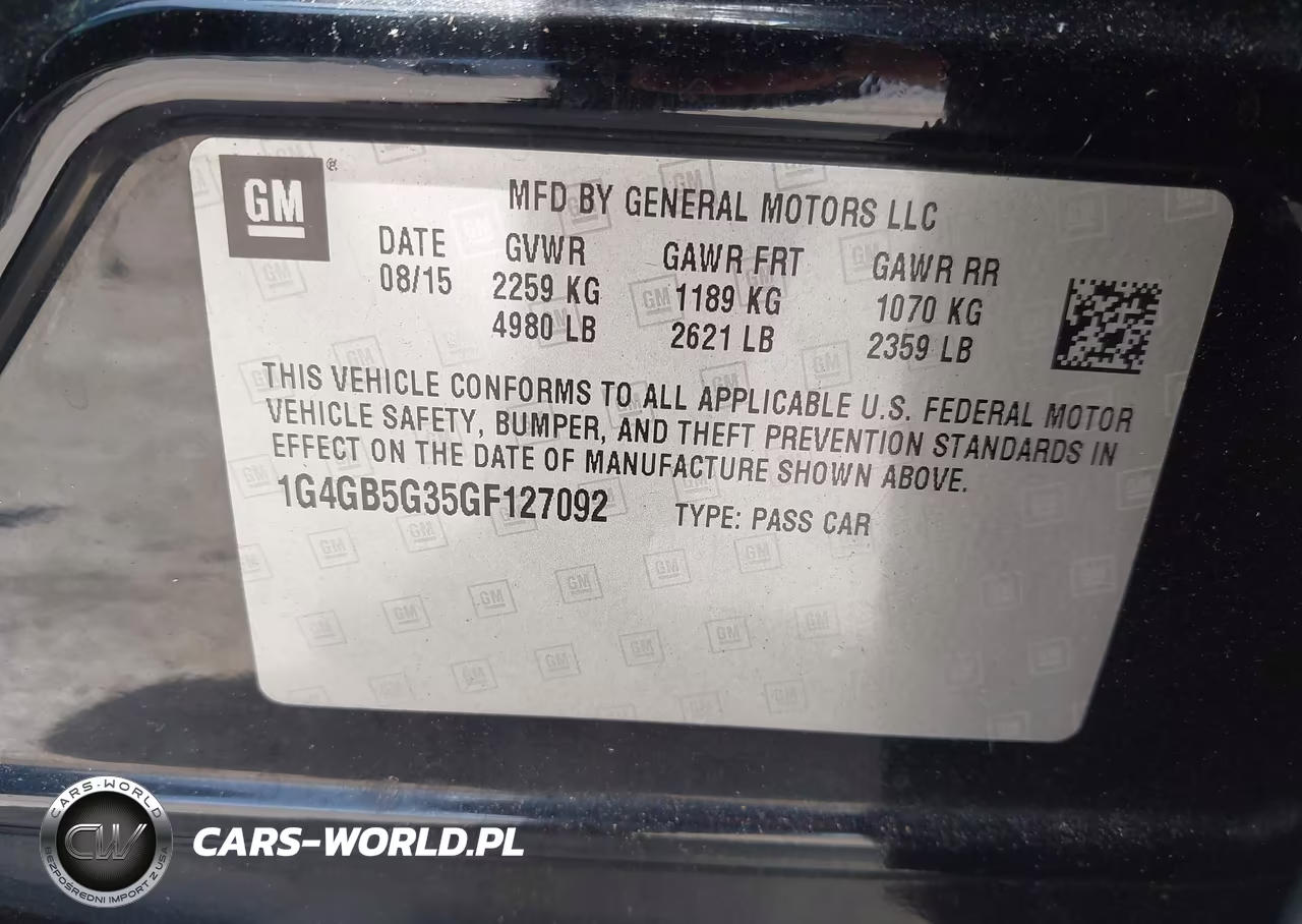 2016 Buick Lacrosse Leather VIN:1G4GB5G35GF127092 - 9