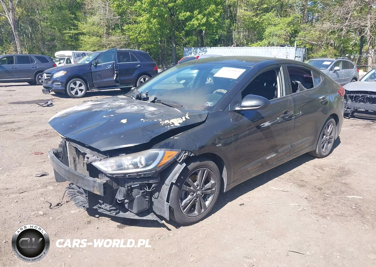 2018 Hyundai Elantra Sel VIN:5NPD84LF3JH254159 - 2