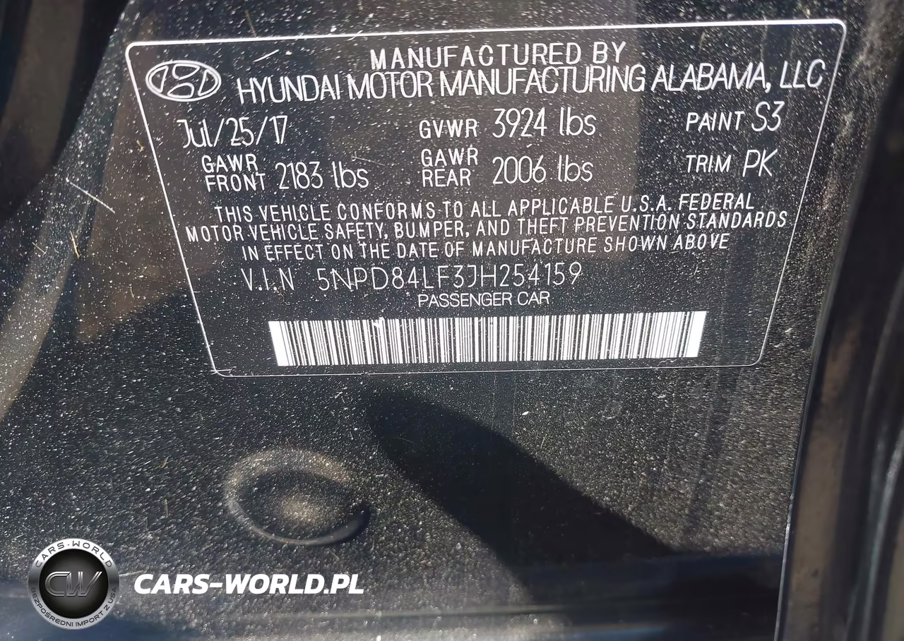 2018 Hyundai Elantra Sel VIN:5NPD84LF3JH254159 - 9
