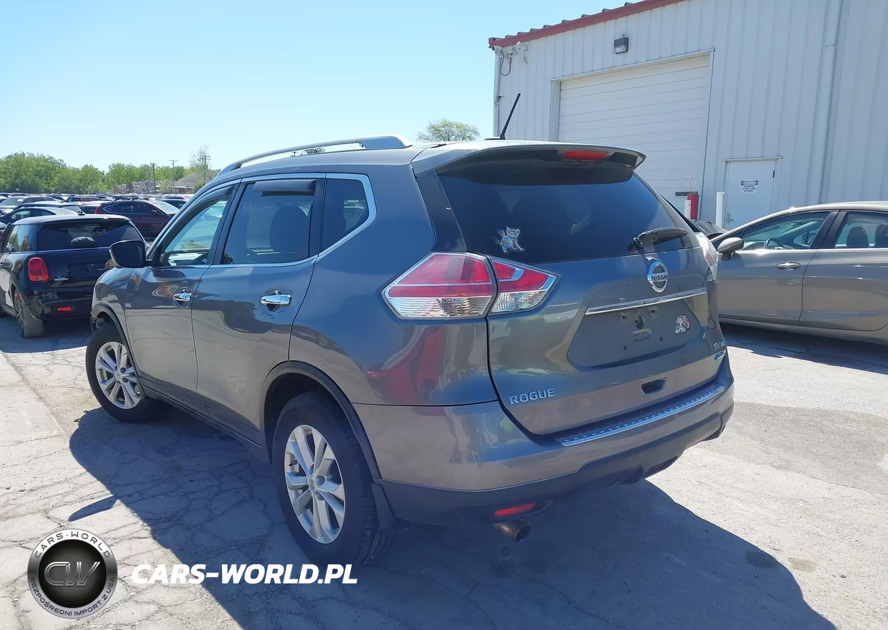 2014 Nissan Rogue Sv VIN:5N1AT2MV7EC806562 - 3