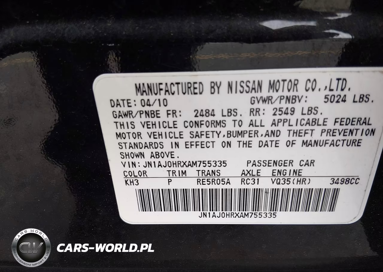 2010 Infiniti Ex35 Journey VIN:JN1AJ0HRXAM755335 - 9