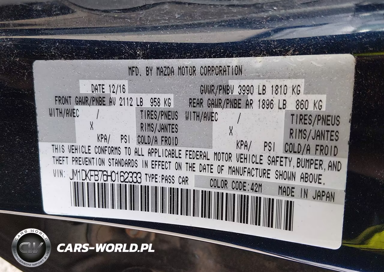 2017 Mazda Cx-3 Sport VIN:JM1DKFB76H0162333 - 9