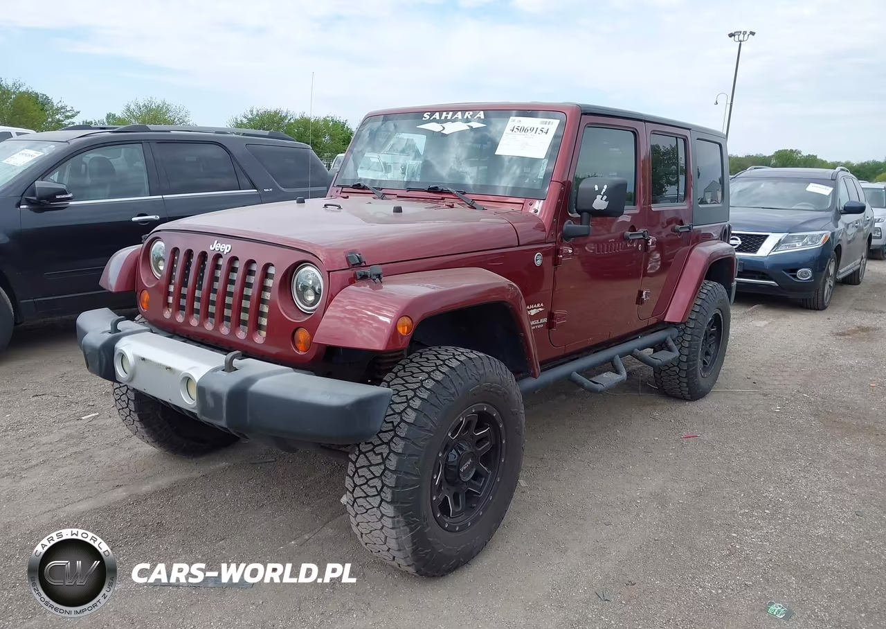 2008 Jeep Wrangler Unlimited Sahara VIN:1J4GA59128L632684 - 2