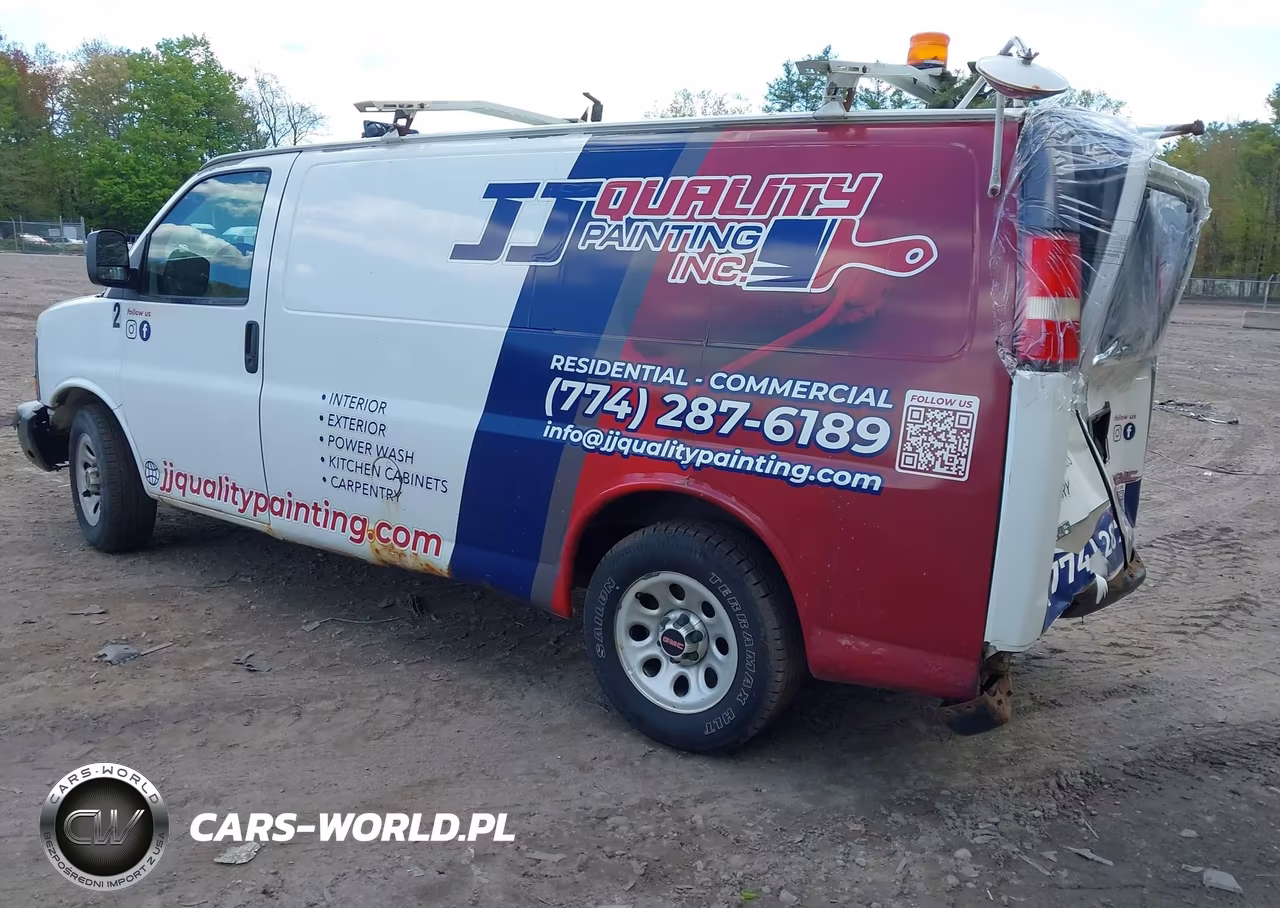2010 GMC Savana 1500 Work Van VIN:1GTUHAD48A1142346 - 3