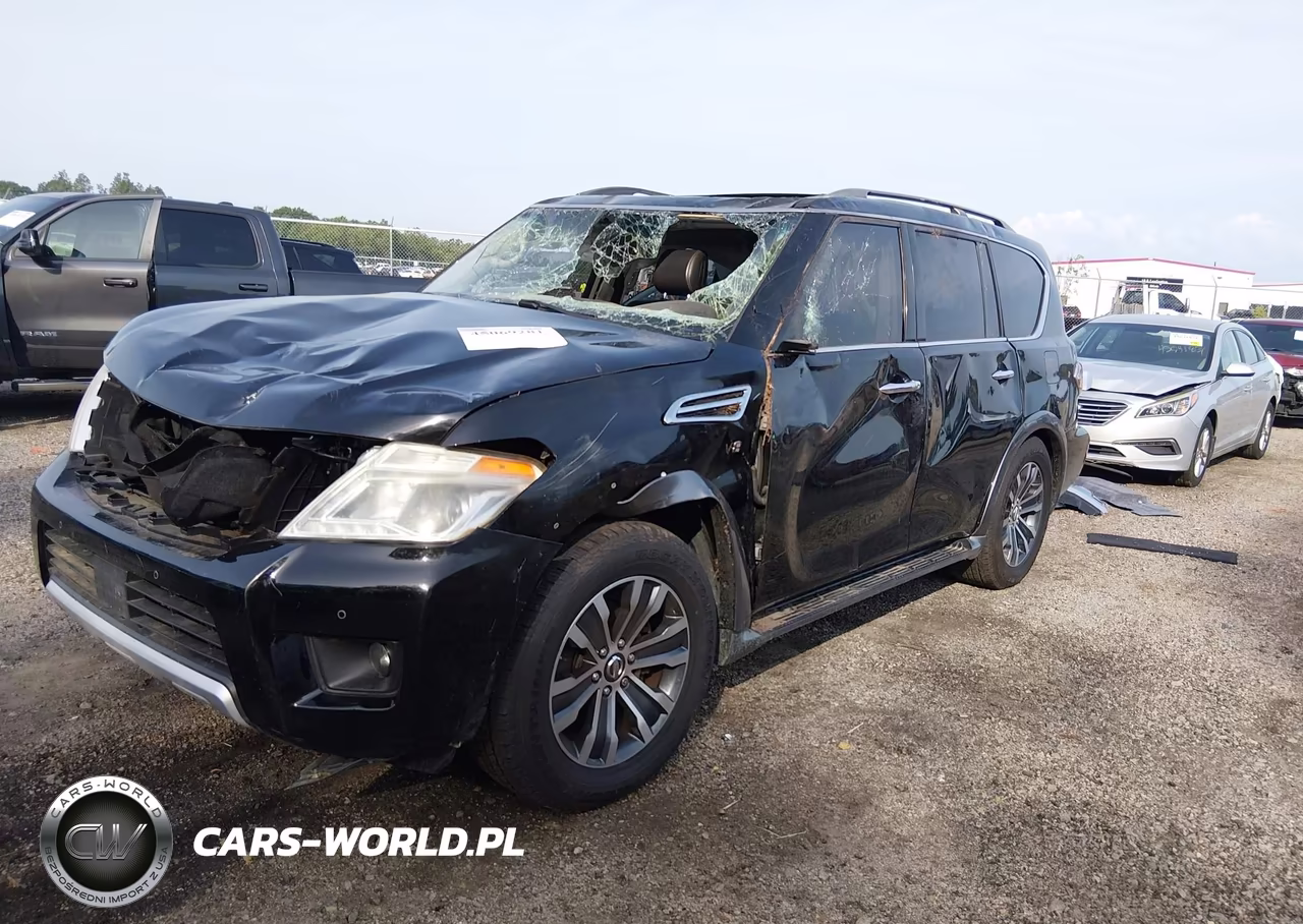 2017 Nissan Armada Sl VIN:JN8AY2ND5H9003184 - 2