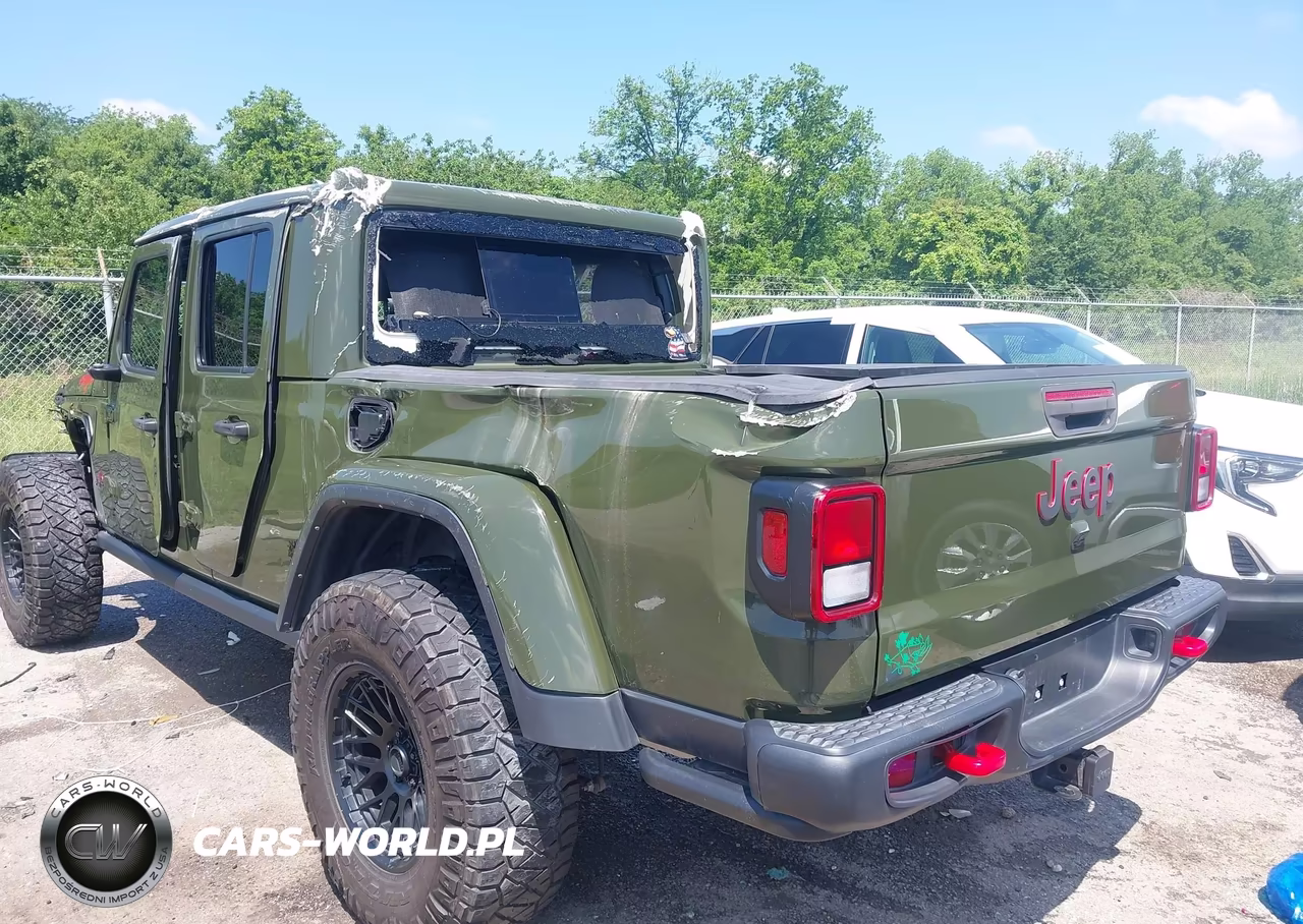 2021 Jeep Gladiator Rubicon 4X4 VIN:1C6JJTBG6ML601163 - 3