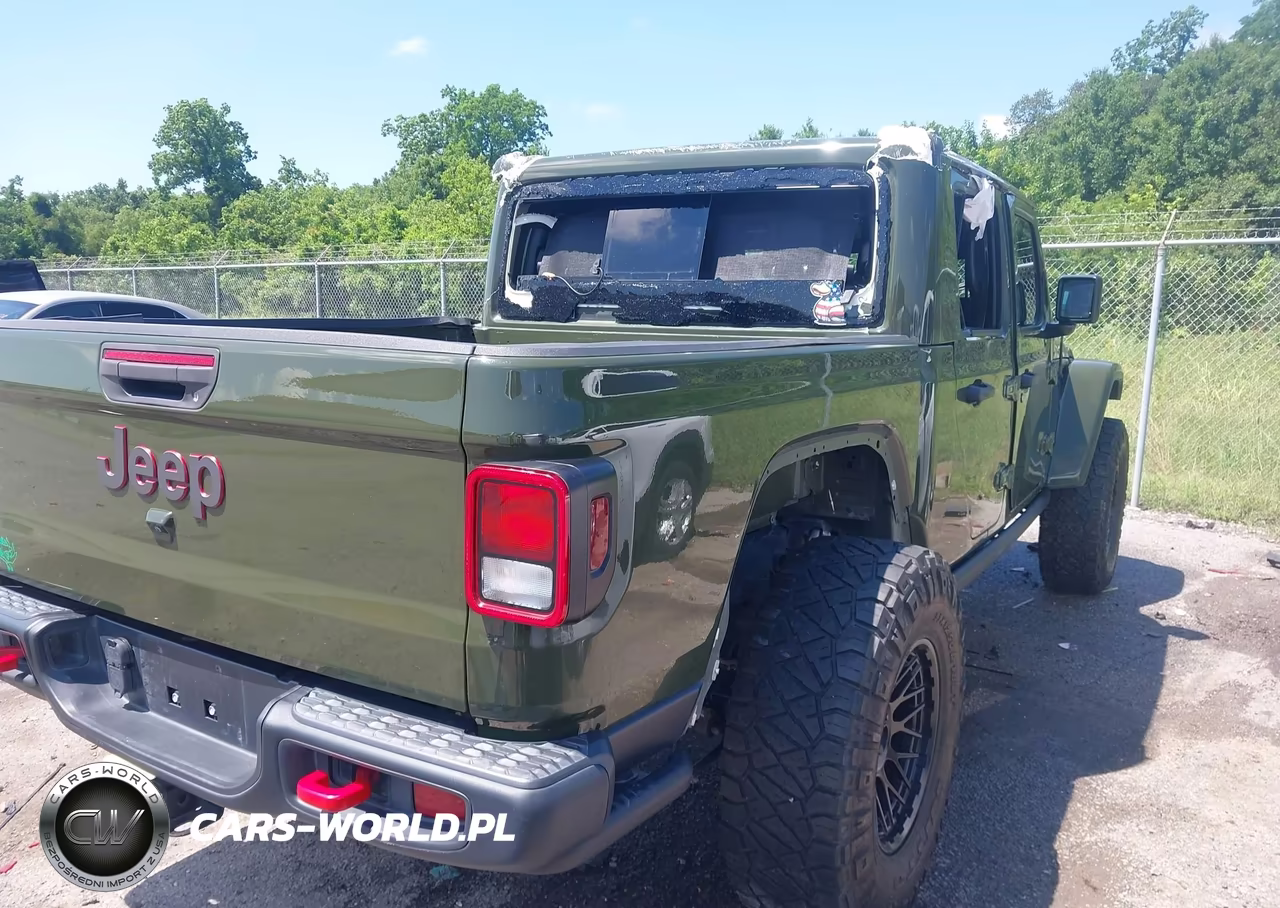 2021 Jeep Gladiator Rubicon 4X4 VIN:1C6JJTBG6ML601163 - 4