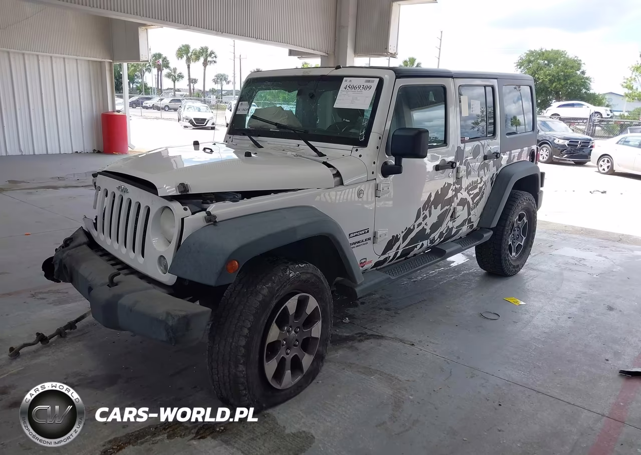 2014 Jeep Wrangler Unlimited Sport VIN:1C4HJWDG8EL177444 - 2