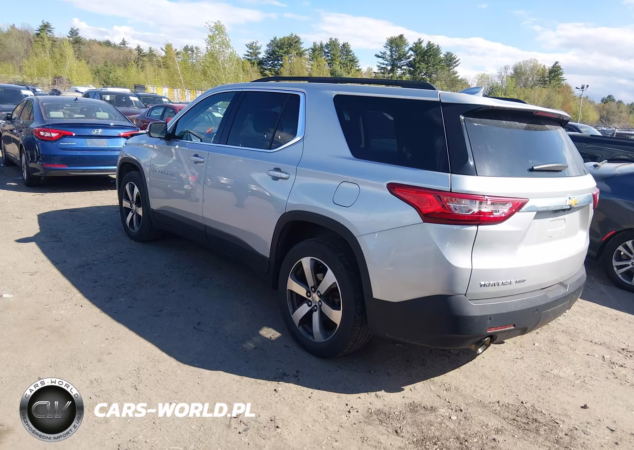 2020 Chevrolet Traverse Awd Lt Leather VIN:1GNEVHKW0LJ317144 - 3