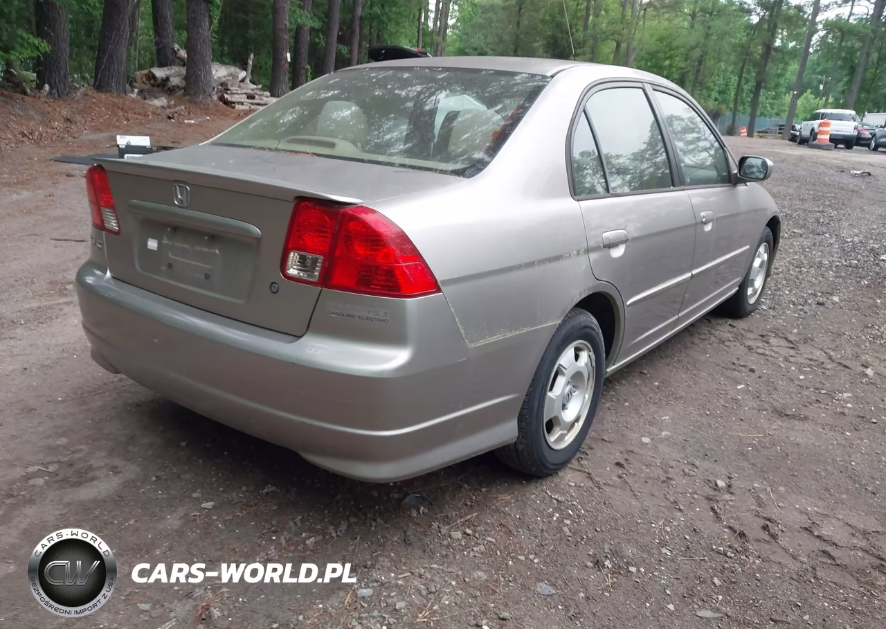 2004 Honda Civic Hybrid VIN:JHMES96624S009792 - 4
