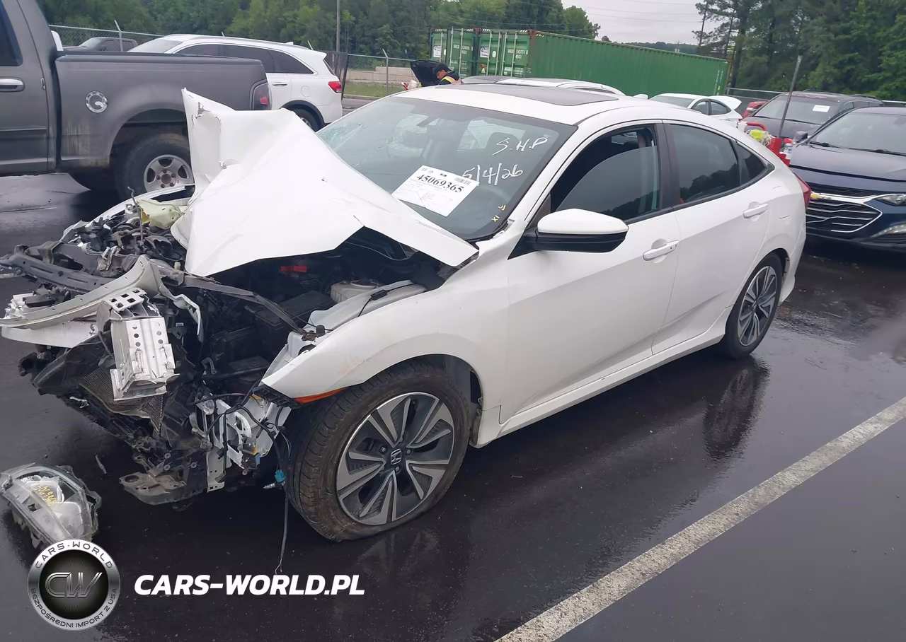 2017 Honda Civic Ex-T VIN:19XFC1F35HE209133 - 2
