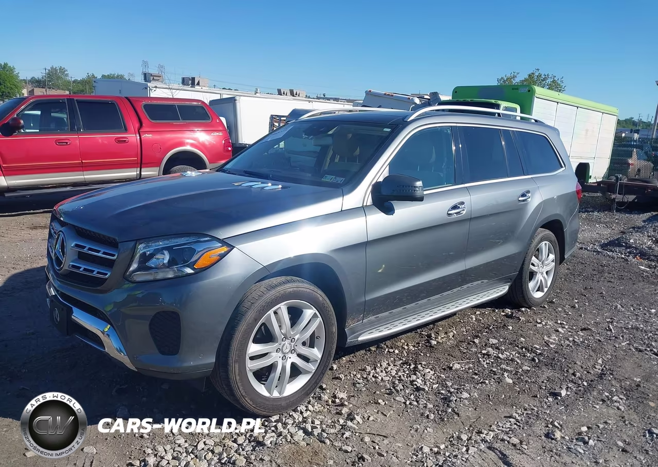 2017 Mercedes-Benz Gls 450 4Matic VIN:4JGDF6EE0HA825383 - 2