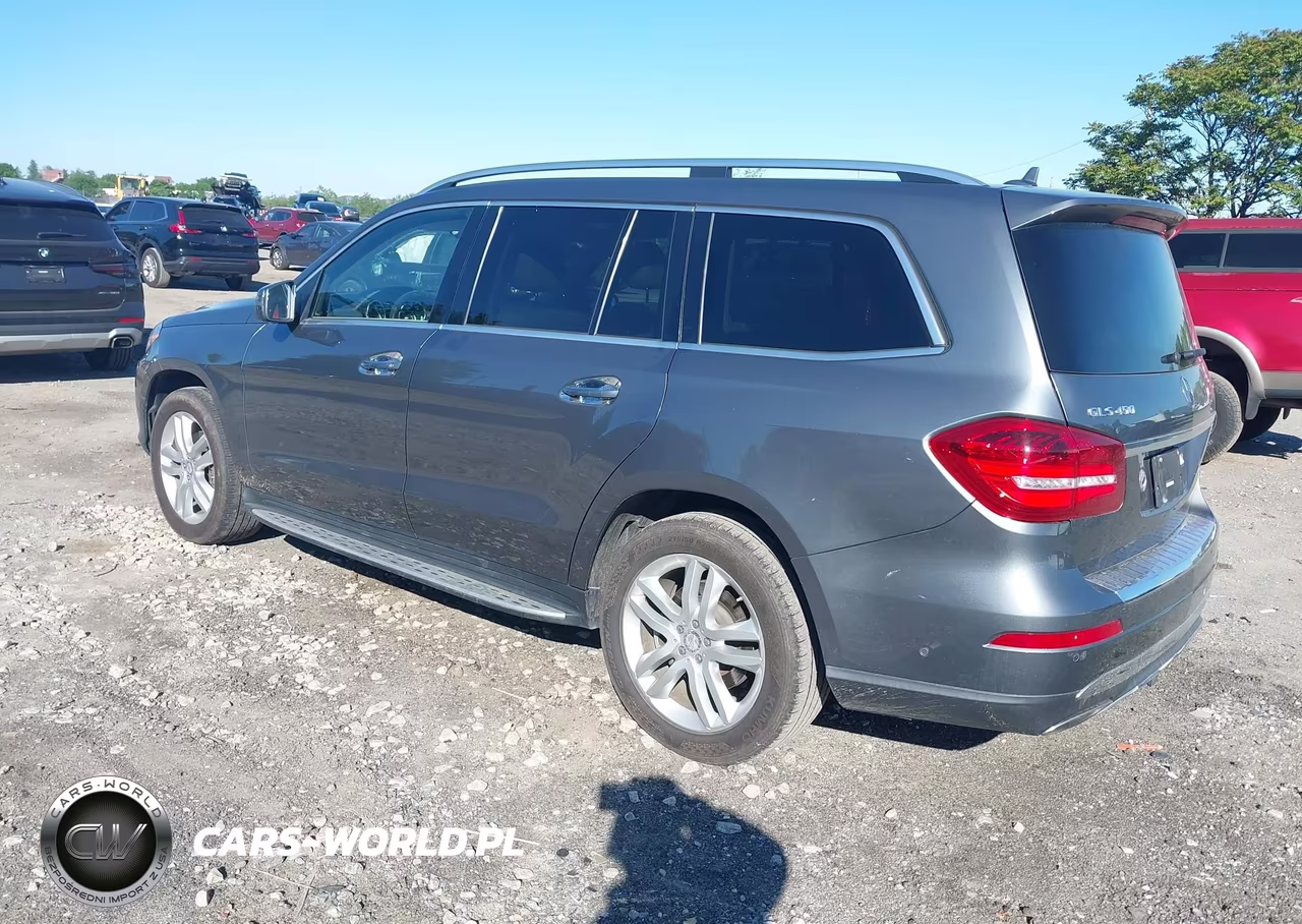2017 Mercedes-Benz Gls 450 4Matic VIN:4JGDF6EE0HA825383 - 3