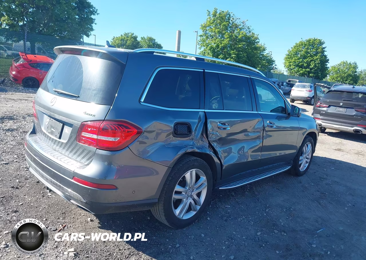 2017 Mercedes-Benz Gls 450 4Matic VIN:4JGDF6EE0HA825383 - 4