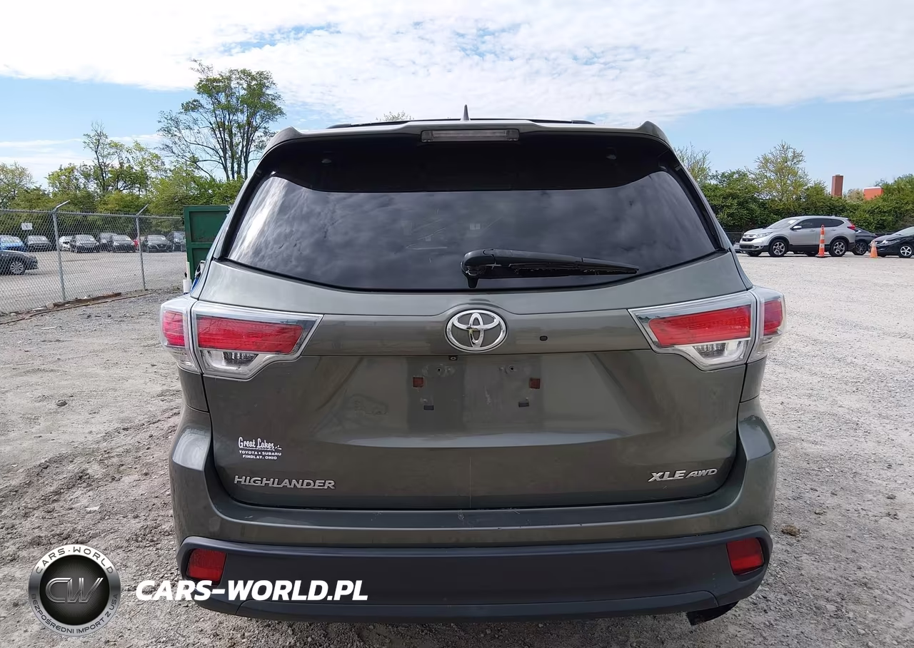 2014 Toyota Highlander Xle V6 VIN:5TDJKRFH3ES045051 - 17