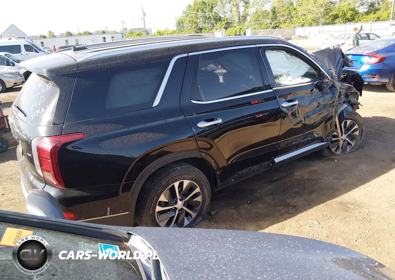 2021 Hyundai Palisade Sel VIN:KM8R2DHE9MU280181 - 4
