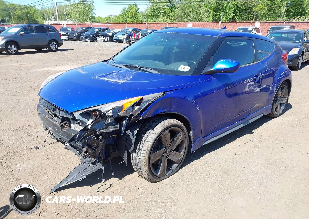 2014 Hyundai Veloster Turbo R-Spec VIN:KMHTC6AE3EU201050 - 2