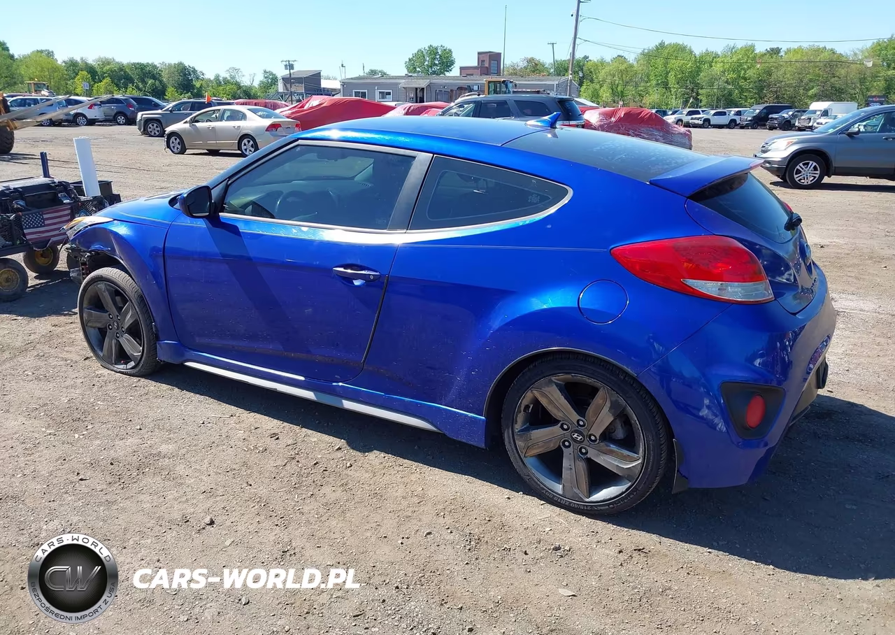 2014 Hyundai Veloster Turbo R-Spec VIN:KMHTC6AE3EU201050 - 3