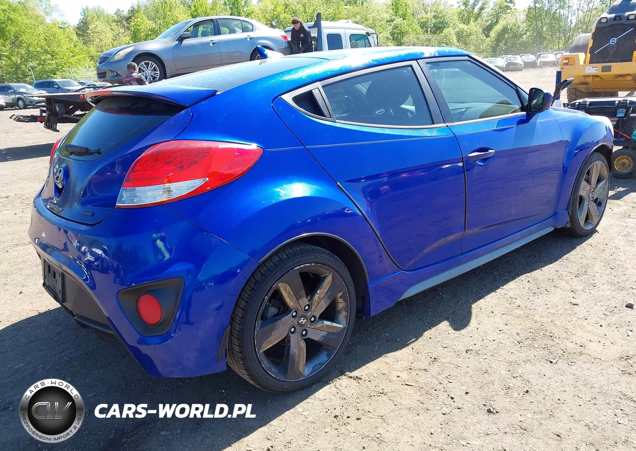 2014 Hyundai Veloster Turbo R-Spec VIN:KMHTC6AE3EU201050 - 4