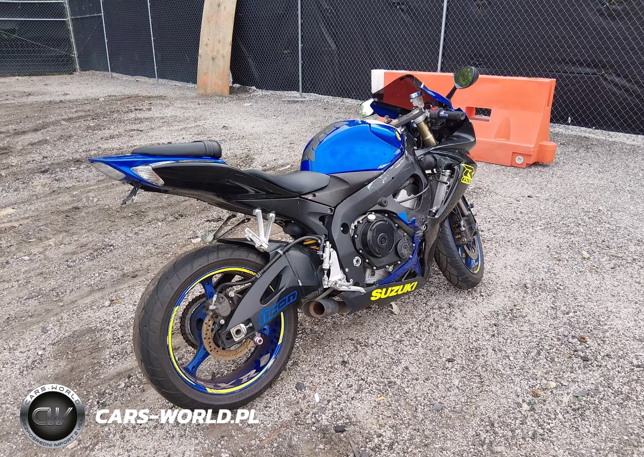 2007 Suzuki Gsx-R600 VIN:JS1GN7DA672112984 - 4