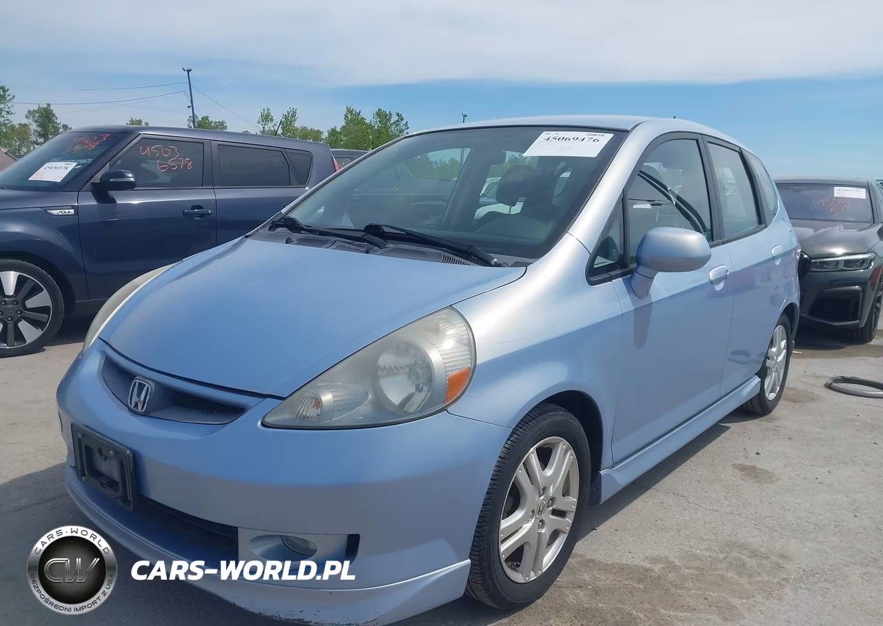2008 Honda Fit Sport VIN:JHMGD38628S010072 - 2