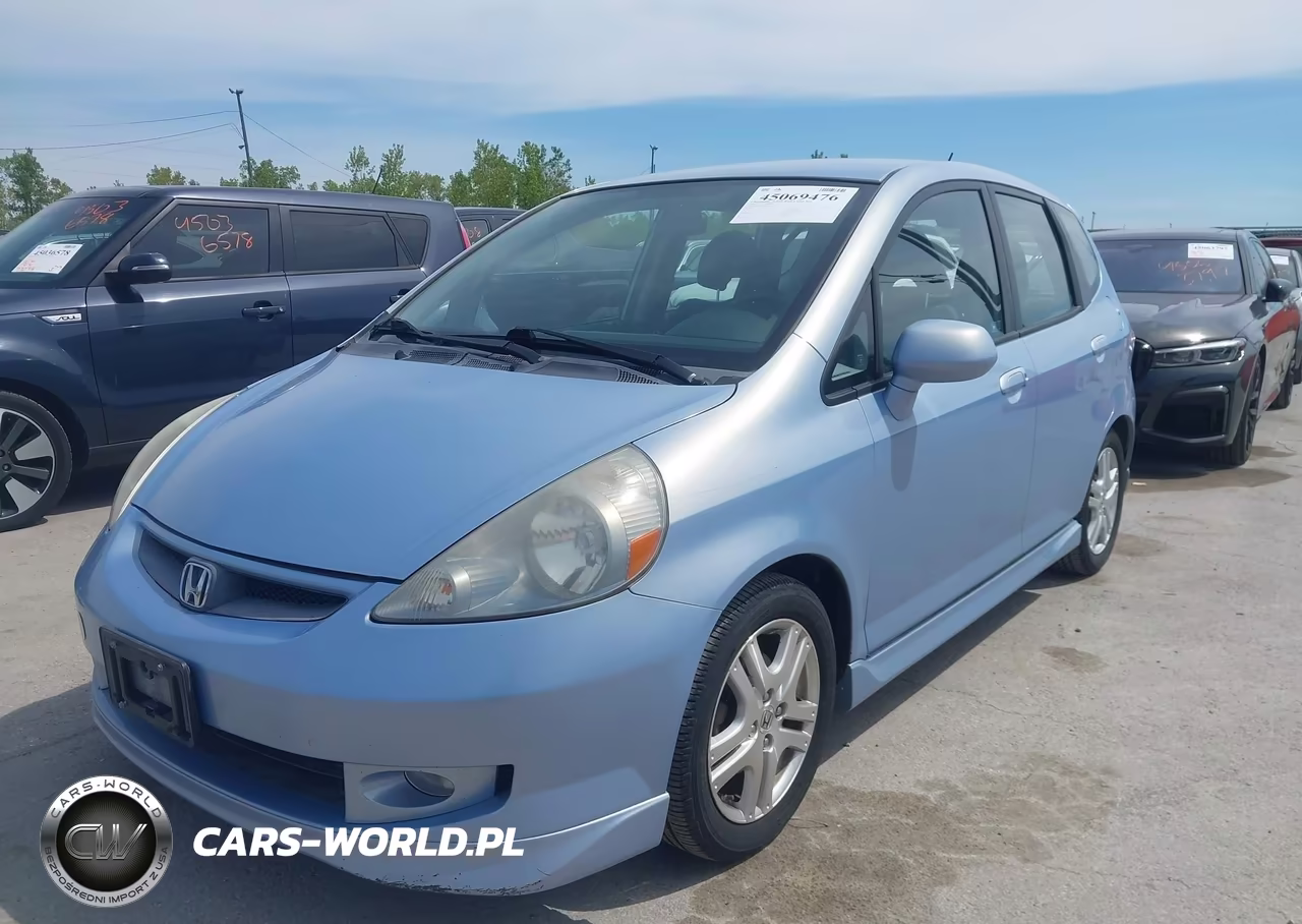2008 Honda Fit Sport VIN:JHMGD38628S010072 - 6