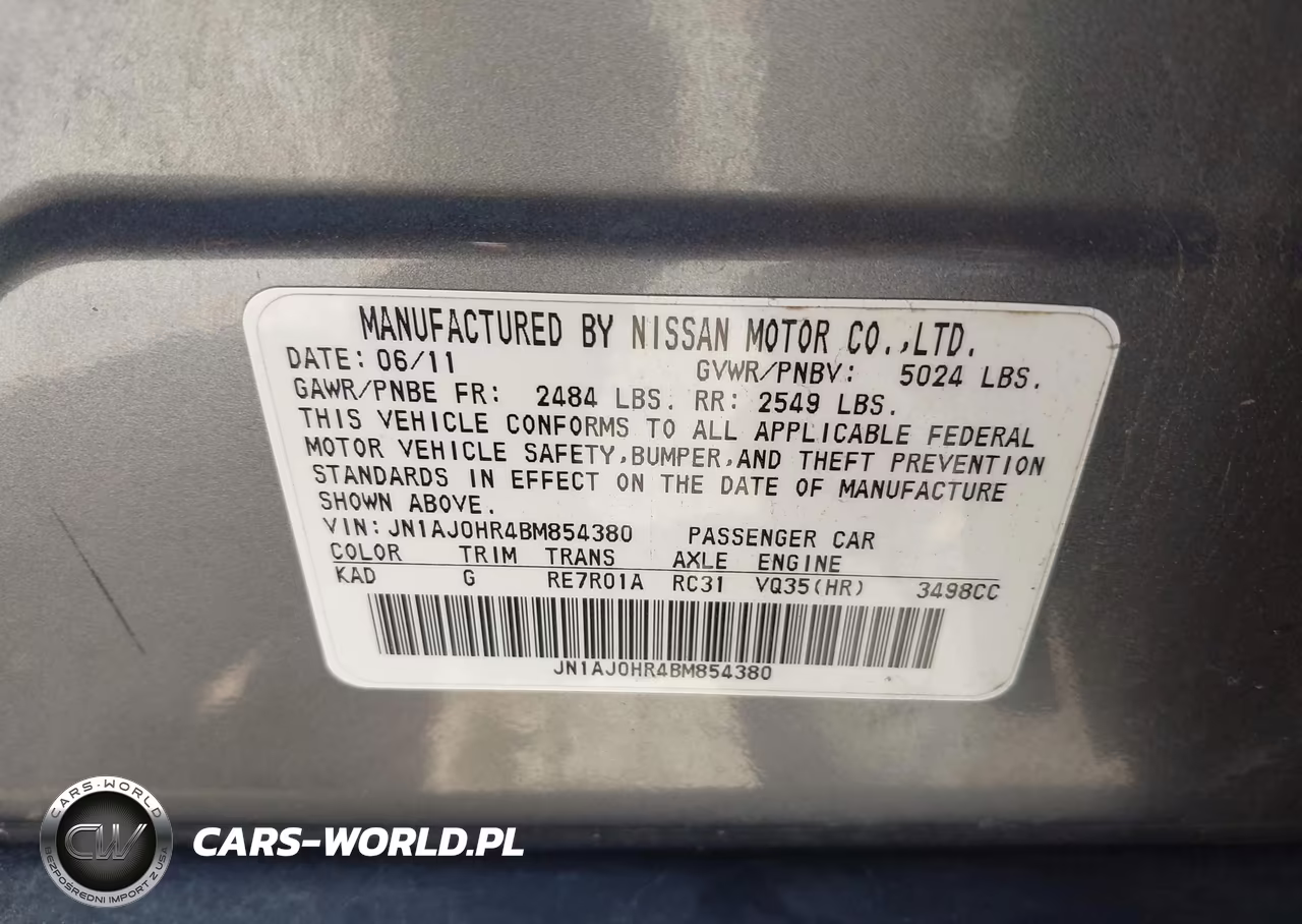 2011 Infiniti Ex35 Journey VIN:JN1AJ0HR4BM854380 - 9
