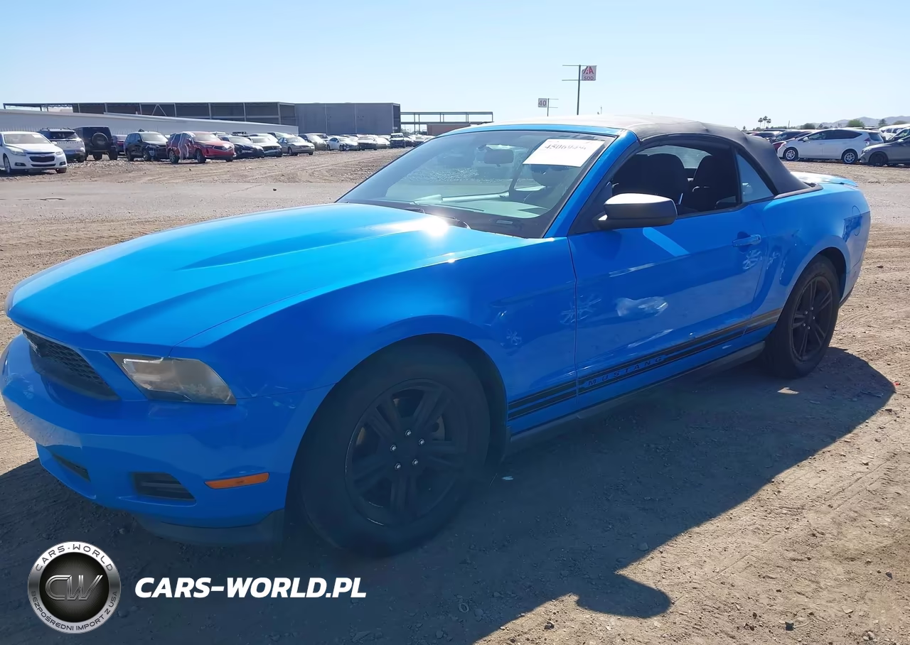 2011 Ford Mustang V6 VIN:1ZVBP8EM1B5155027 - 2