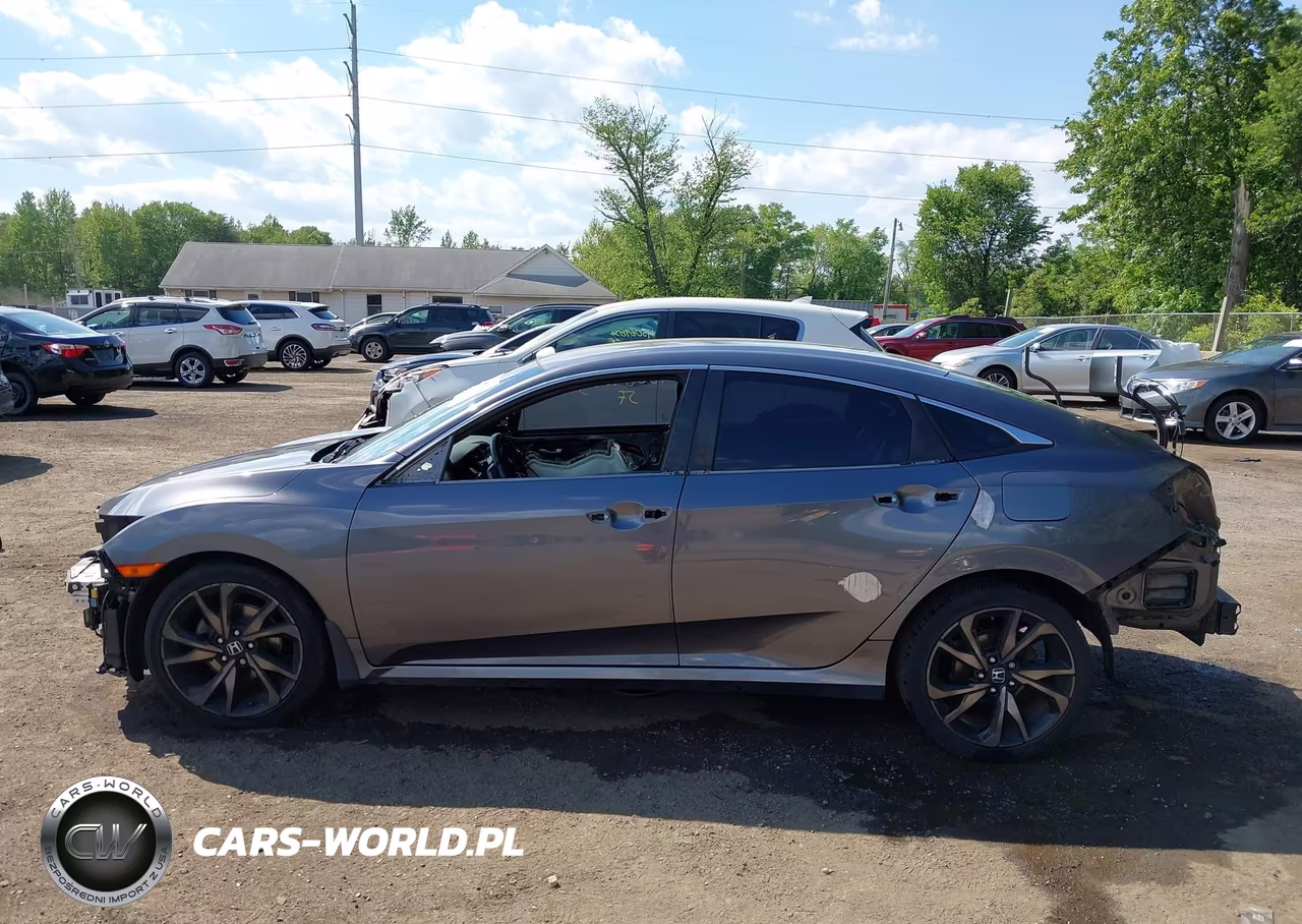 2019 Honda Civic Sport VIN:2HGFC2F89KH503925 - 15