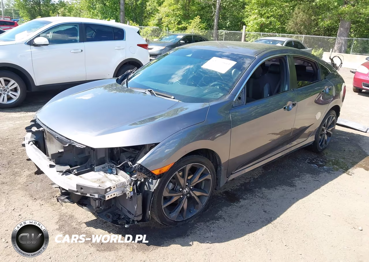 2019 Honda Civic Sport VIN:2HGFC2F89KH503925 - 2