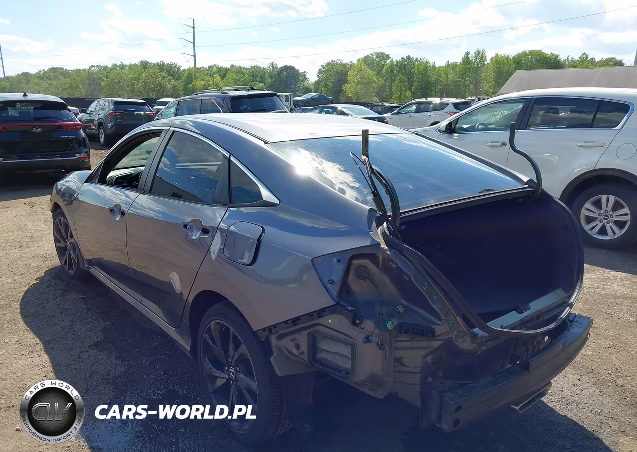 2019 Honda Civic Sport VIN:2HGFC2F89KH503925 - 3