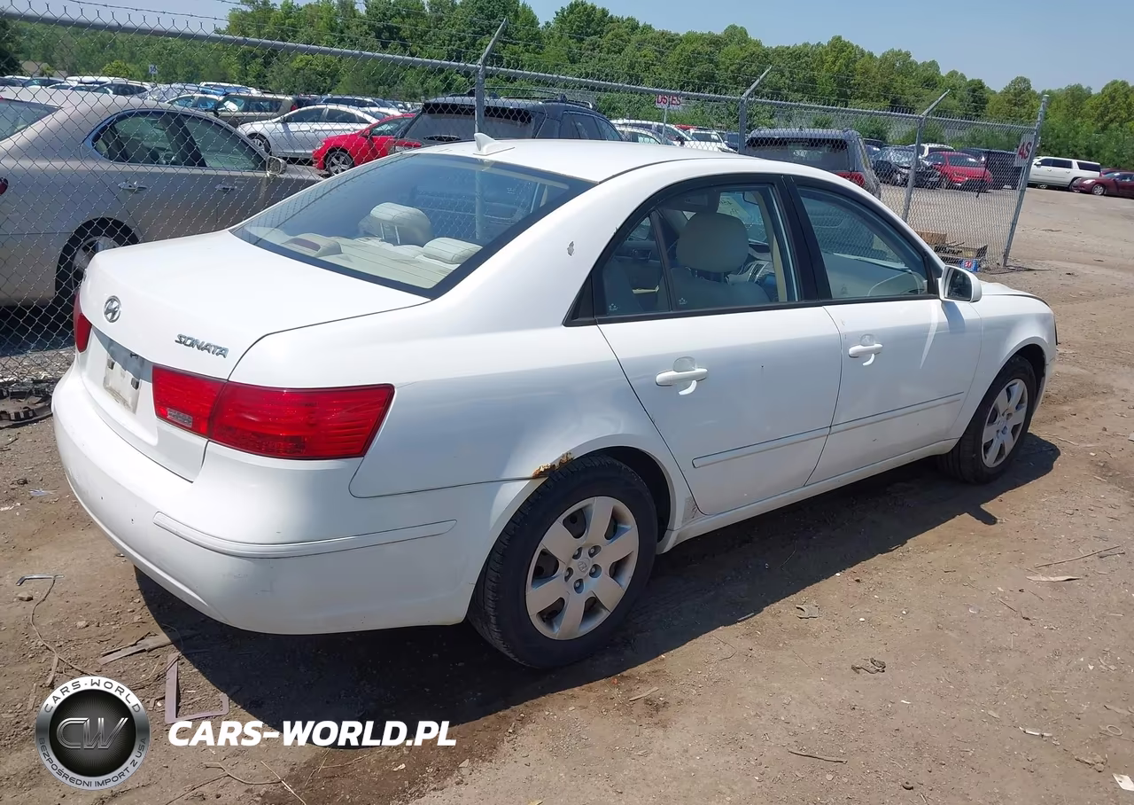 2009 Hyundai Sonata Gls VIN:5NPET46C69H499344 - 4