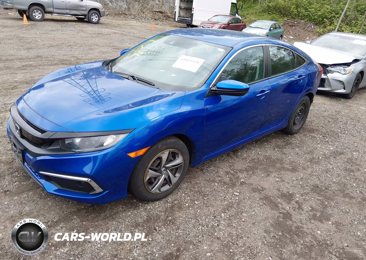2020 Honda Civic Lx VIN:2HGFC2F67LH566599 - 2